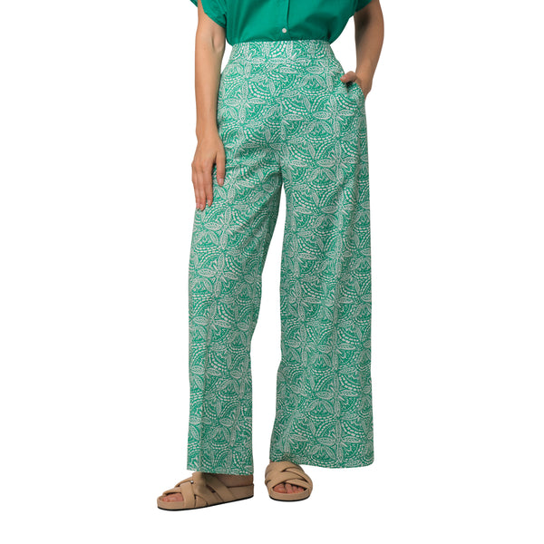 Zen Ethic Pantalon Leana Iranja 100% Coton - Vert
