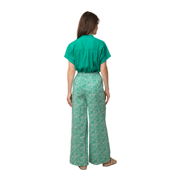 Zen Ethic Pantalon Leana Iranja 100% Coton - Vert