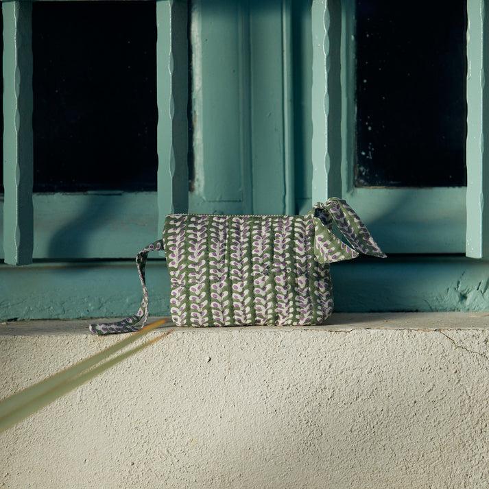 zen ethic Pochette Madrague 100% coton BIO - Vert