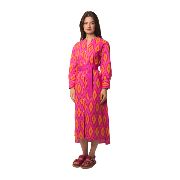 Zen Ethic Robe Alice Komba 100% Coton - Rose