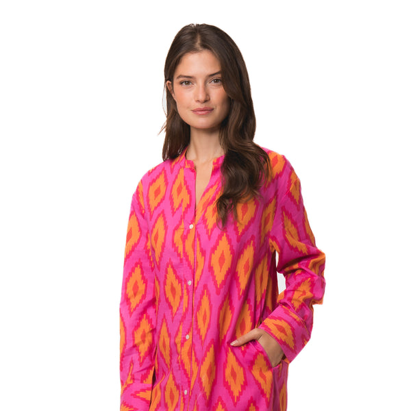 Zen Ethic Robe Alice Komba 100% Coton - Rose