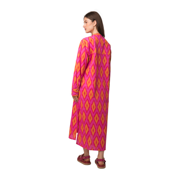 Zen Ethic Robe Alice Komba 100% Coton - Rose