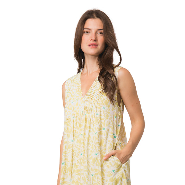 Zen Ethic Robe Amy Lily 100% Coton Bio - Vert