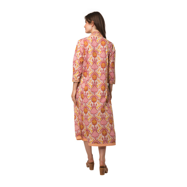 Zen Ethic Robe Anaelle Senga 100% Coton - Orange