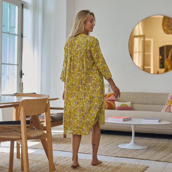 Zen Ethic Robe Angie Paloma 100% Coton - Vert