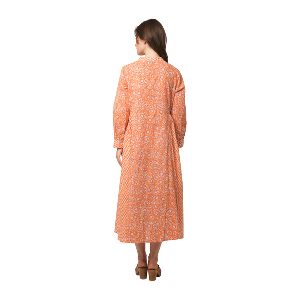 Zen Ethic Robe Carolina 100% Coton Bio - Orange