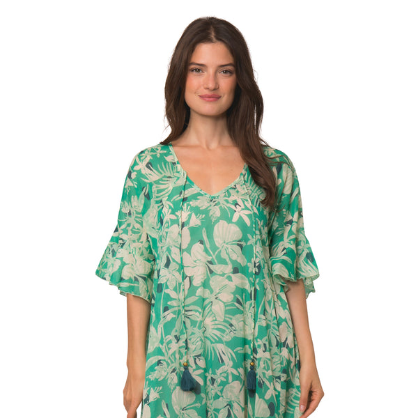 Zen Ethic Robe Elsa Lokobe 100% Coton - Vert