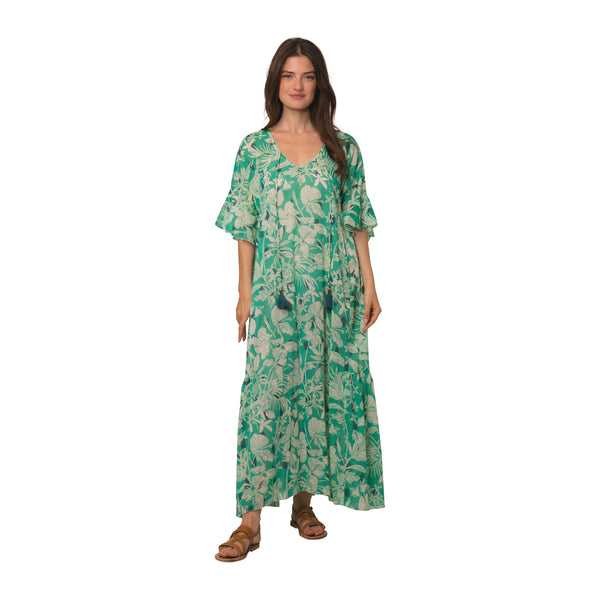 Zen Ethic Robe Elsa Lokobe 100% Coton - Vert