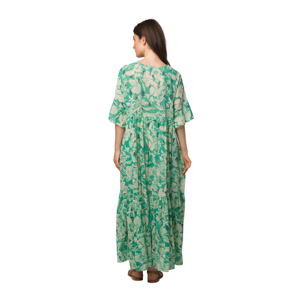 Zen Ethic Robe Elsa Lokobe 100% Coton - Vert