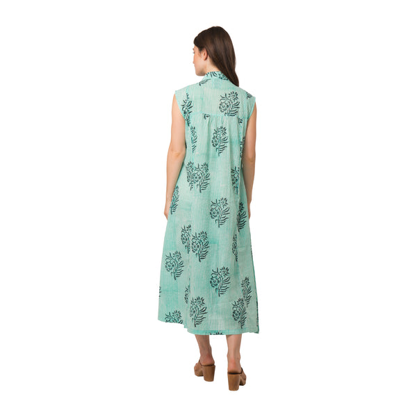 Zen Ethic Robe Miana Cruise 100% Coton Bio - Vert