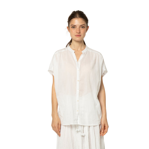 Zen Ethic Top Azale Uni 100% Coton - Blanc