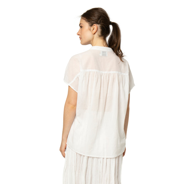 Zen Ethic Top Azale Uni 100% Coton - Blanc