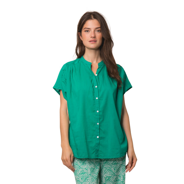 Zen Ethic Top Azale Uni 100% Coton - Vert