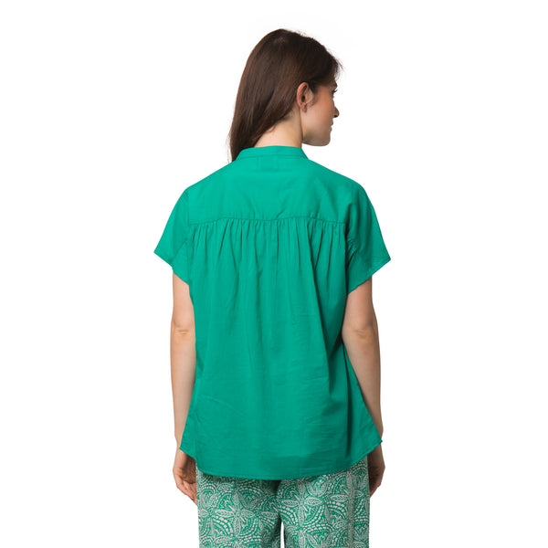 Zen Ethic Top Azale Uni 100% Coton - Vert