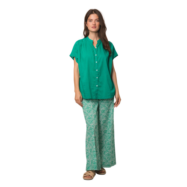 zen ethic Top Azale uni 100% Coton - vert