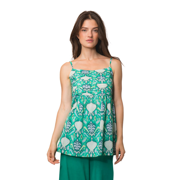 Zen Ethic Top Lena Senga 100% Coton - Vert