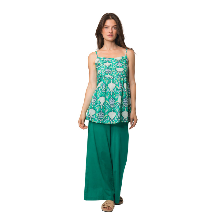 zen ethic Top Lena Senga 100% Coton - vert