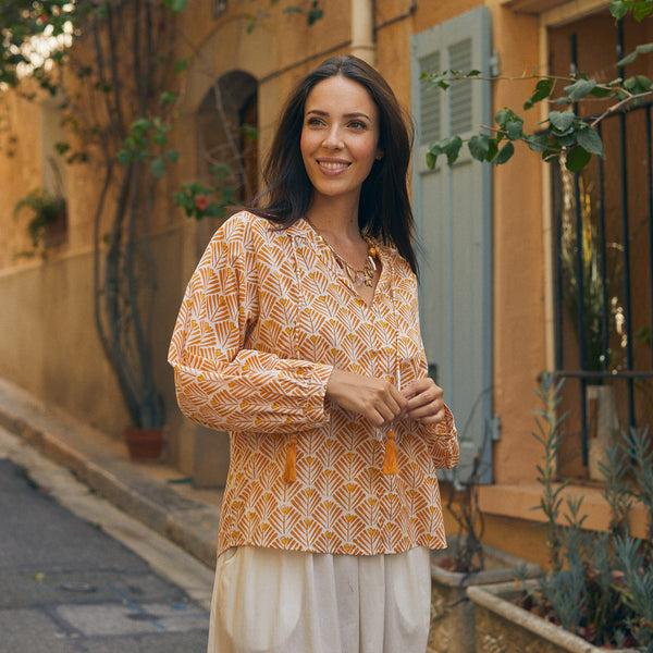 Zen Ethic Top Maddy Alma 100% Coton BIO - Orange