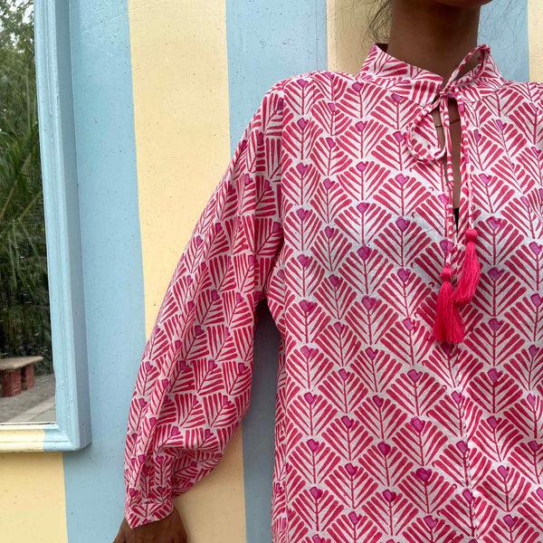 Zen Ethic Top Maddy Alma 100% Coton BIO - Rose