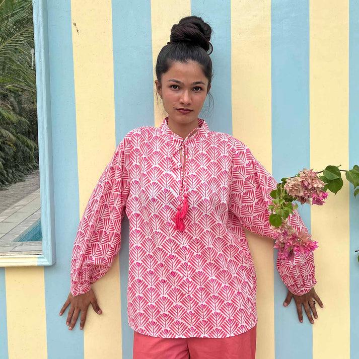 zen ethic Top Maddy Alma 100% Coton BIO - Rose