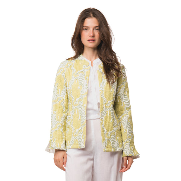 Zen Ethic Veste Jaya Tiger 100% Coton Bio - Vert