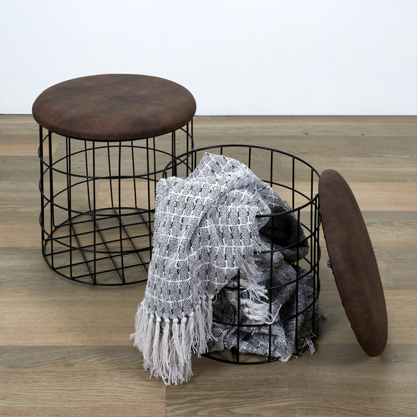 Zenpur Plaid Ethnique à Motif Pointillé - Jeté D'Artisanat