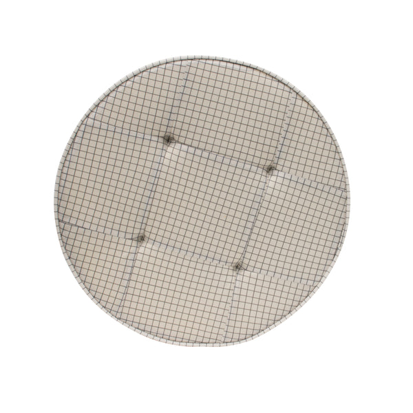 Zenpur Coussin De Sol Rond à Carreaux