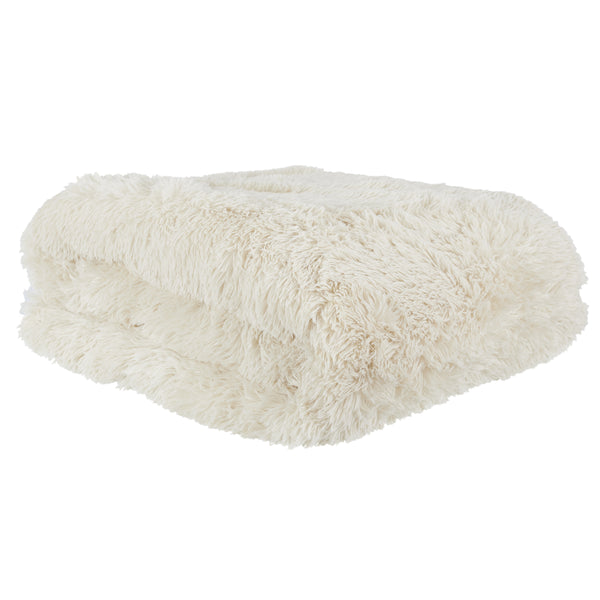 Zenpur Couvre Lit Poils Longs Beige 220X240Cm