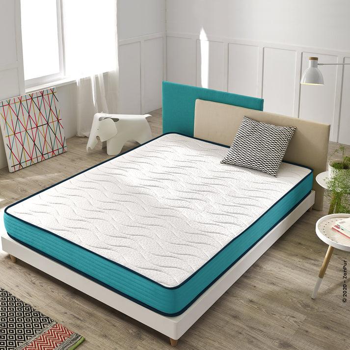 zenpur ZenPur Matelas Mémoire Forme Eliocell & Latex Anti-Acarien Certifié