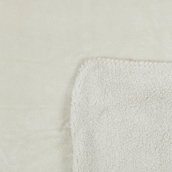 Zenpur Plaid En Flanelle Et Sherpa Beige