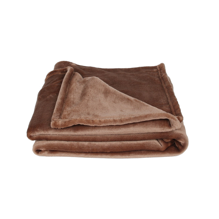 zenpur Plaid en Flanelle Marron