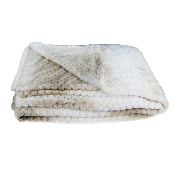 Zenpur Plaid Nid D'Abeille Beige