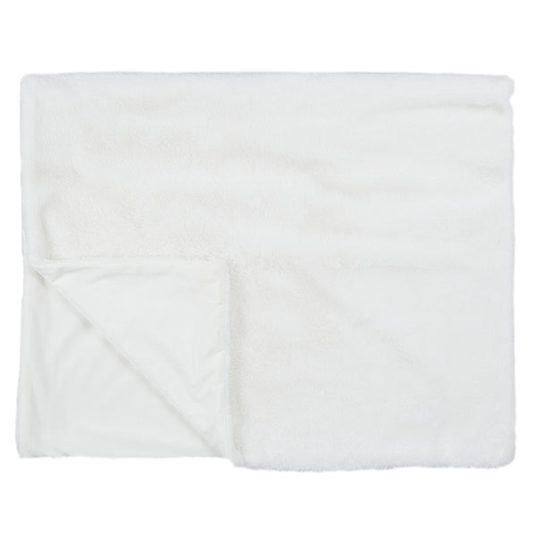 Zenpur Plaid Opulent En Imitation Fourrure Écru