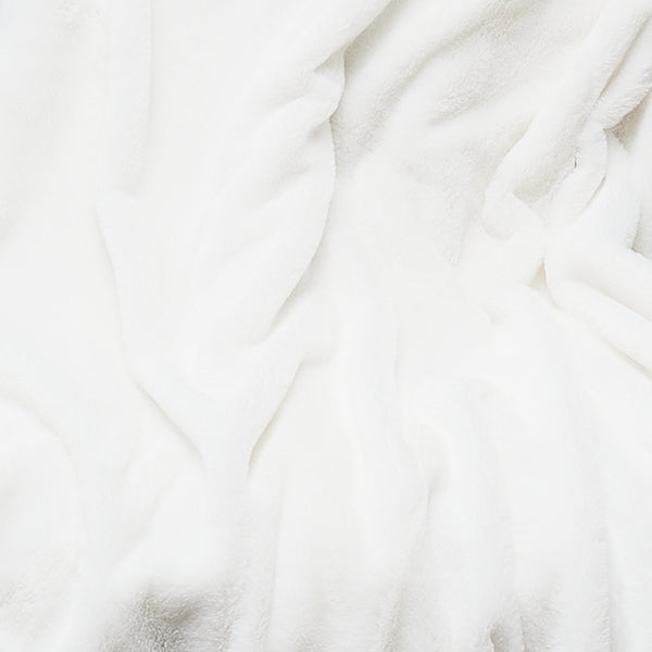 Zenpur Plaid Opulent En Imitation Fourrure Écru