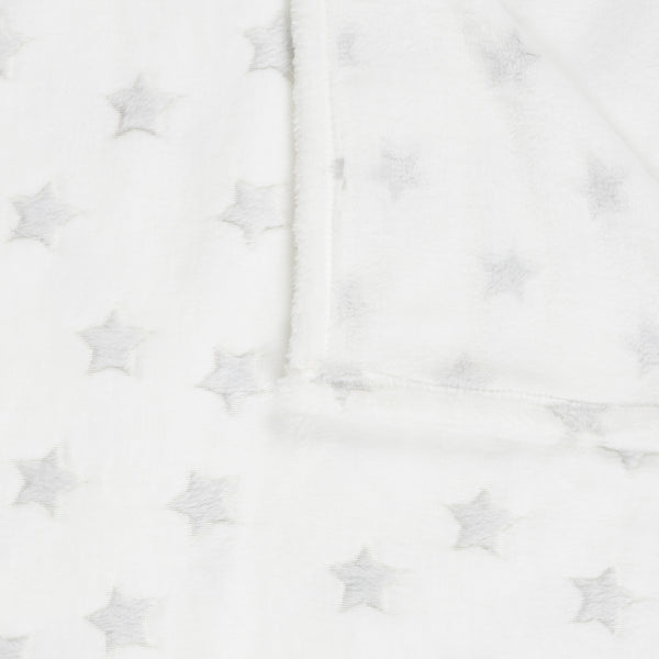 Zenpur Plaid Phosphorescent Etoile Blanc 120X150Cm