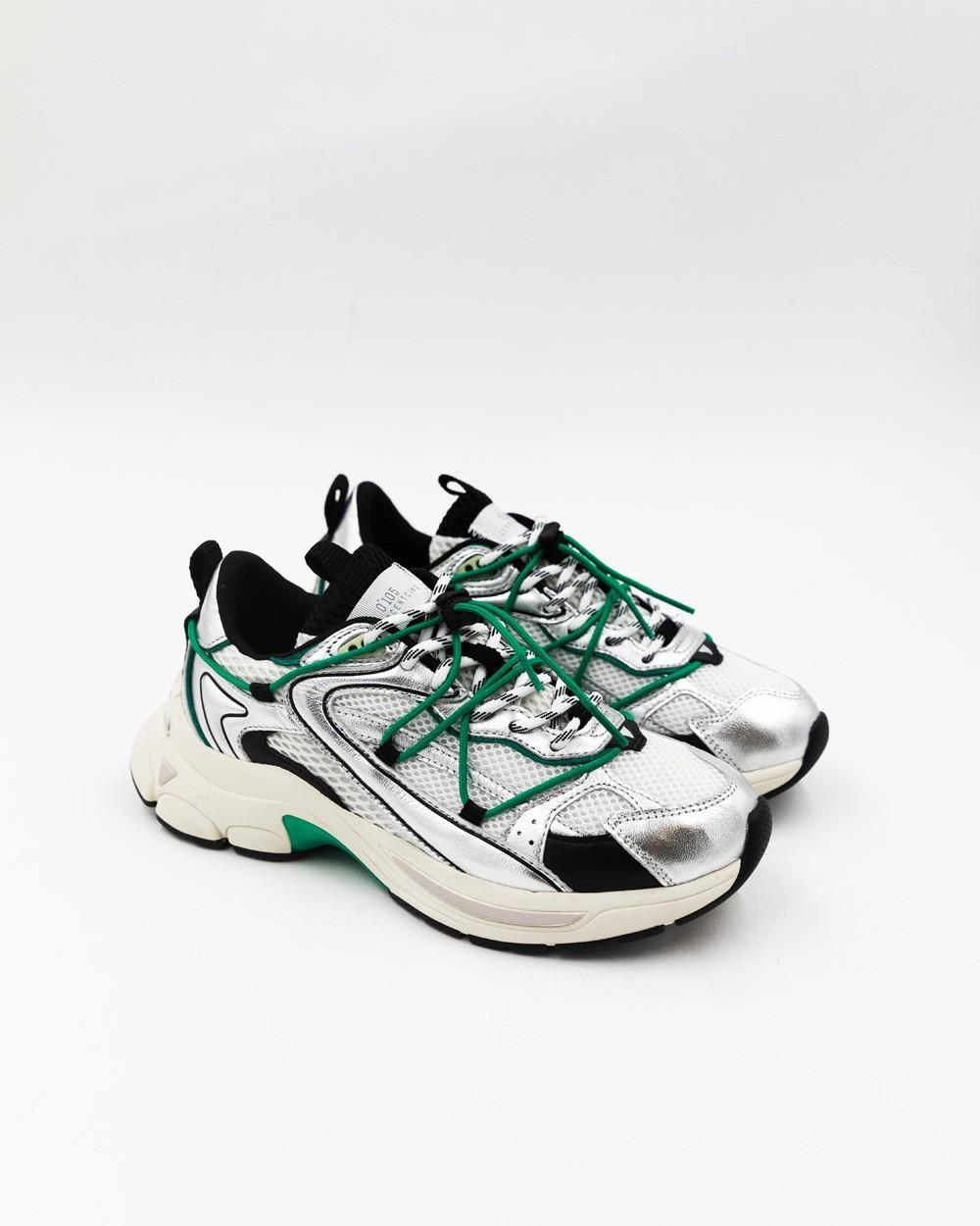 Zero Cent Cinq SPIDER SILVER GREEN