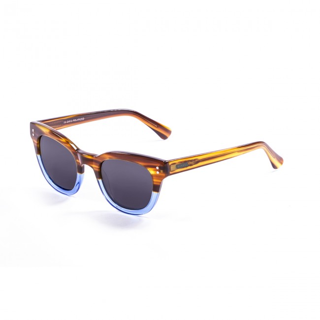 lenoir eyewear CROISETTE CROISETTE smoke brown and white